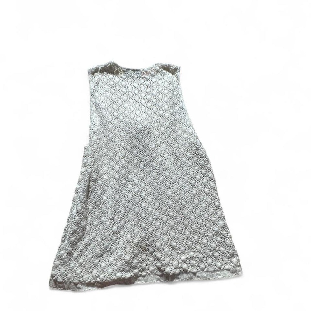 Crochet knit boho vest - Picture 3 of 4